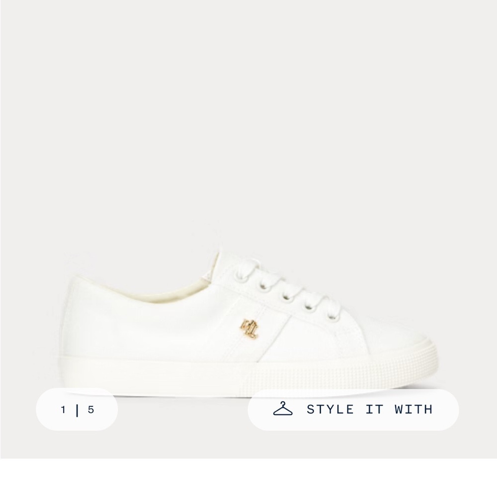 Ralph Lauren Janson Canvas Sneakers
